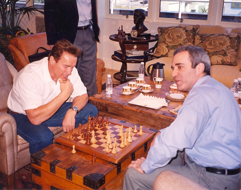 Portrait of Garry Kasparov